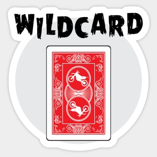 Wildcard Sticker